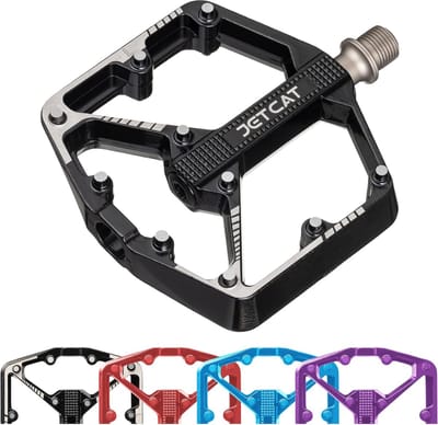Platte Mountainbike Pedalen Aluminium - Robuuste MTB, Racefiets en BMX Pedalen met Optimale Grip