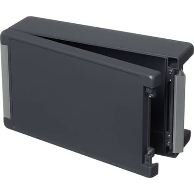 Bopla BA 281709 F-7024 00126334 Industriële behuizing 299 x 173 x 90 Aluminium Grafietgrijs (RAL 7024) 1 stuk(s)