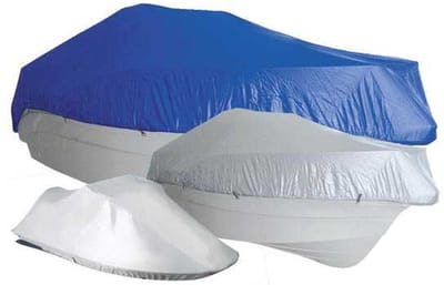 Lalizas zilverkleurige Boothoes Maat 1: 427-488 x 180cm