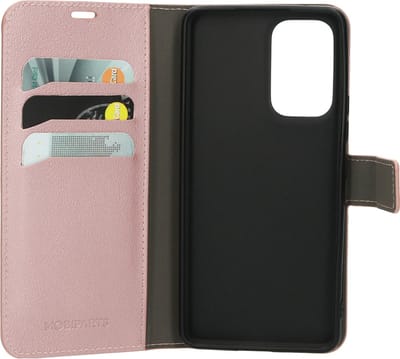 Mobiparts hoesje geschikt voor Samsung Galaxy A53 5G - Wallet/Boekhoesje - Eco Leer - Magneet Sluiting - Opberg vakken - Roze