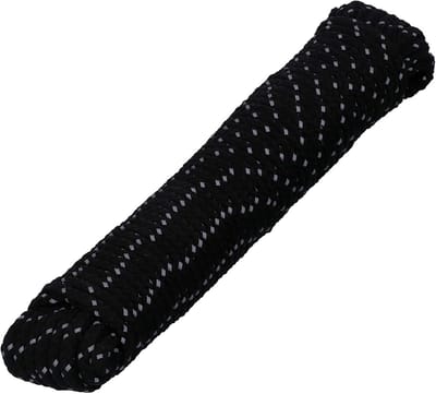 Multifunctioneel Nylon Touw 5 mm - 15m Weerbestendig, Drijvend & Reflecterend - voor Tuin, Kamperen, Knutselen & Outdoor Gebruik