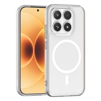 imoshion Hoesje - Geschikt voor Xiaomi 17 - Protective Backcover met Magnetische Ring - Transparant
