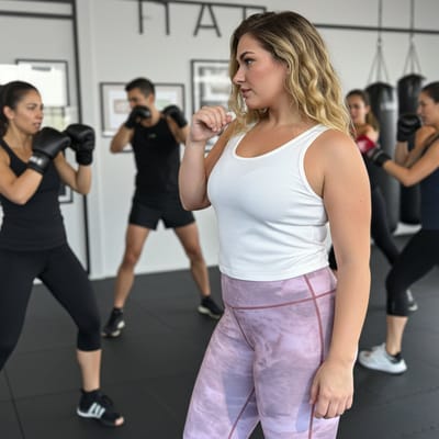 Sport legging faded not wasted maat L