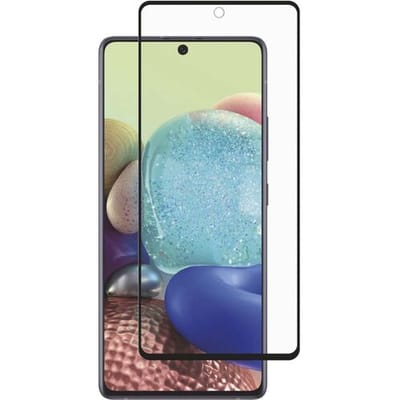 ShieldCase screenprotector geschikt voor Samsung Galaxy A72 3D screen protector - glazen screenprotector - gemakkelijk aan te brengen - bescherming tegen krassen & stoten