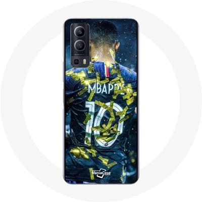 Vivo Y72 hoesje Kylian Mbappé Frankrijk voetbal