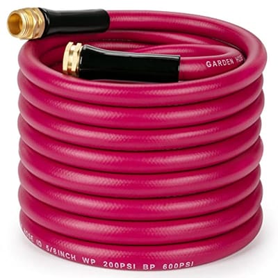 Duurzame 5/8" x 50ft Tuinwaterslang - Flexibel, Overal Weerbestendig en Drinkwater Veilig
