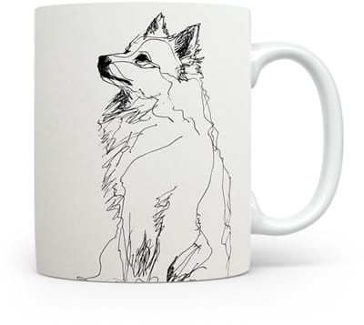 Beker Japanse Spitz