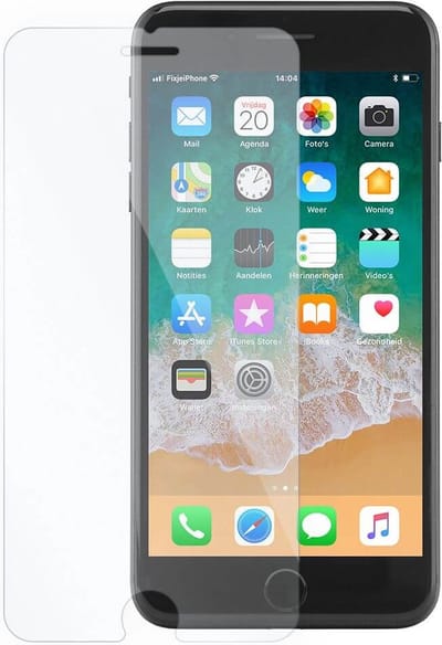 LuxeBass Screenprotector geschikt voor  iPhone 7 Plus - glas scherm - bescherming