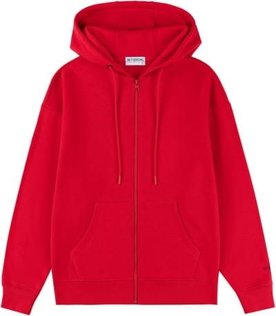 Dameshoodie met Capuchon en Ritssluiting Casual | Zachte Fleece