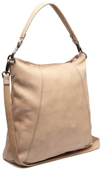 The Chesterfield Brand Leren Schoudertas Sintra Shoulderbag Beige