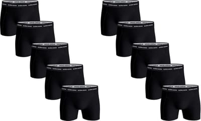 Björn Borg - Katoenen - 10-Pack - Boxershorts - Heren - Onderbroeken - Zwart - Maat XXL