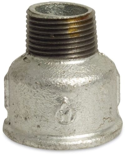 Reductiemof Tempergietijzer 1/2" IG x 1/4" AG