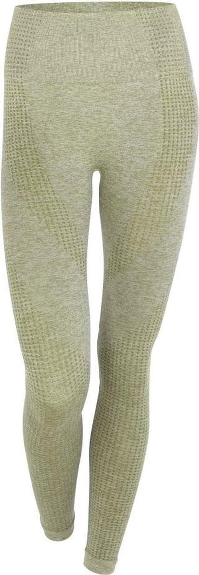 Sportlegging - Naadloos - Hoge taille - Stippen - Groen - Maat S