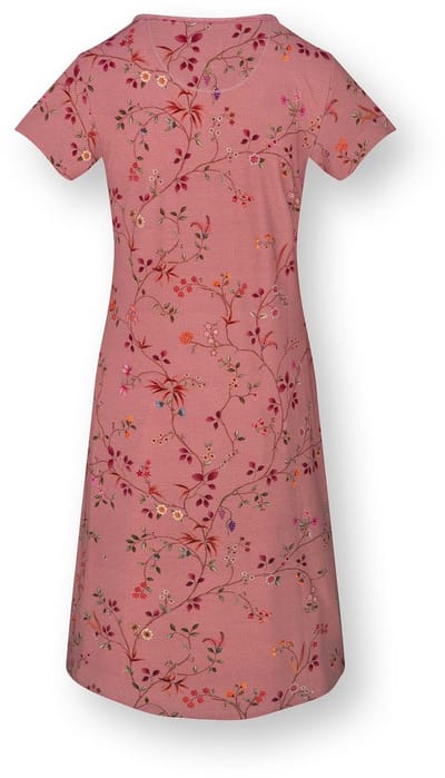 Pip Studio - Daniela Nachthemd Lange Mouw Dames - Loungewear - Delhi Dreams - Roze - M
