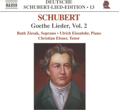 Ruth Ziesak, Ulrich Eisenlohr, Christian Elsner - Schubert: Goethe-Lieder, Vol. 2 (CD)