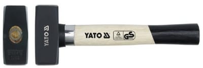 Yato - Steenhouwer Hamer - 1000g - Deken Handvat - Koud Gesmeed
