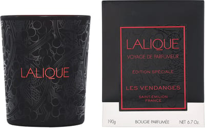 Lalique, Les Vendanges Saint-Emilion Frankrijk, Houtachtig Fruitig, Geurkaars, 190 g