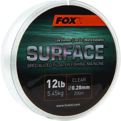 Surface Floater Mainline Clear X250M Fox - Karper Lijn Nylon - Karper Lijn - Karperlijn - Karper - Karpervissen