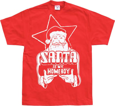 Hybris Santa Is My Homeboy T-shirt SH-1-12061-H4-9