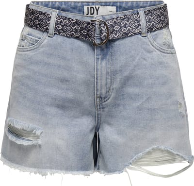 Jacqueline de Yong Hailey hw destroy belt shorts