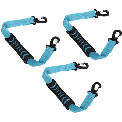 3 Stuks Rolschaats Leash Nylon Skischoen Draagriem Snowboardschoen Draagriem voor het Dragen black