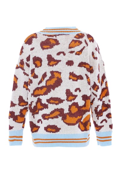 Mymo Jumper Dames WOL WITTE LEEUW