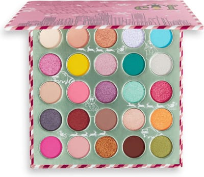 I Heart Revolution x Elf Palette Ninny Muggins - Oogschaduw - Palette - Feestelijk - Mat, Shimmer & Metallic - Makeup Revolution - Kerst - Christmas - Feestdagen