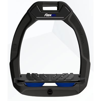 Veiligheidseisen zadelsteunen Hellend Ultra Grip Marine/Zwart/Blauw Flex-On Safe-On
