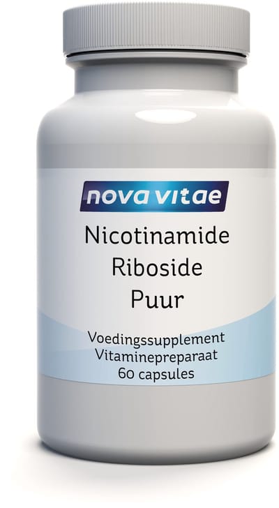 Nova Vitae - Nicotinamide Riboside Puur - Energie & Vitaliteit - Vitamine B3 - 300 mg - NAD activator - 60 capsules