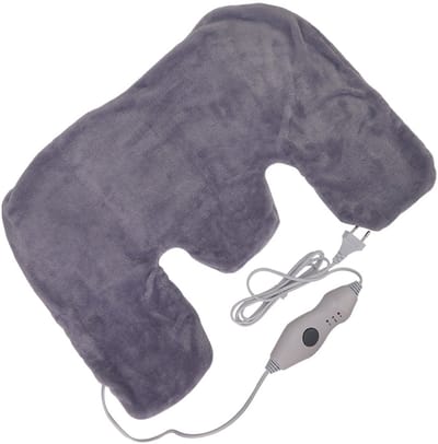 Elektrische massage sjaal met warm kompres voor schouders, nek, taille en benen