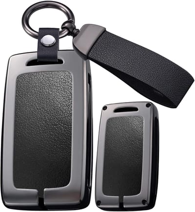 Sleutelhanger voor Mazda Sleutelbescherming voor Mazda 2 3 6 CX-3 CX-8 CX-50 CX-60 CX-70 CX-80 CX-90 2020-2025, Metalen Sleutelhoes voor 2/3/4 Sleutels, Duurzaam en Stijlvol