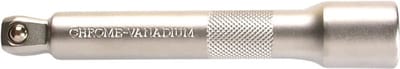 SW-Stahl 05952L kantelverlenging 1/2 inch voor ratel I 125 mm lang I omschakelbare ratel 1/2 inch I chroom vanadiumstaal