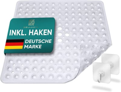 Antislip Douchemat 53 x 53 cm - Machinewasbaar, Schimmelbestendig, BPA-vrij en Veilig voor Kinderen