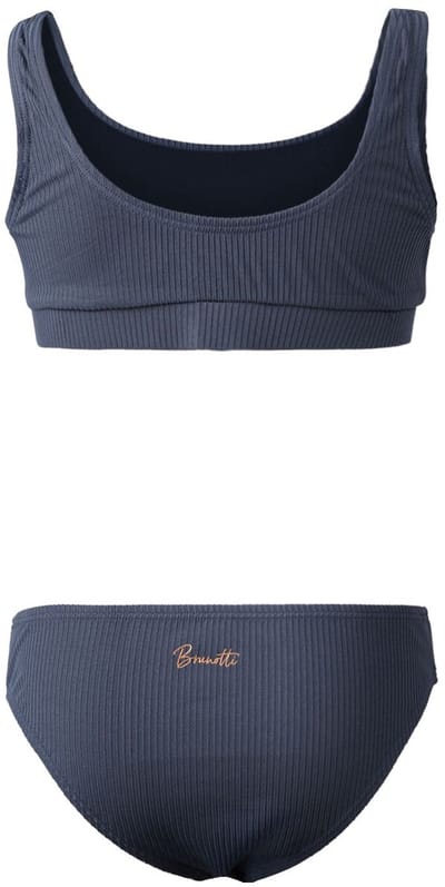 BRUNOTTI - myla-rib girls bikini - Bikini meisjes - Blauw
