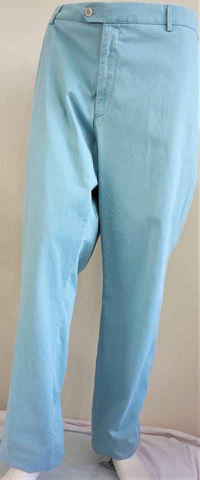Meyer Bonn Broek - Modern Fit - Licht Groen - Maat 26