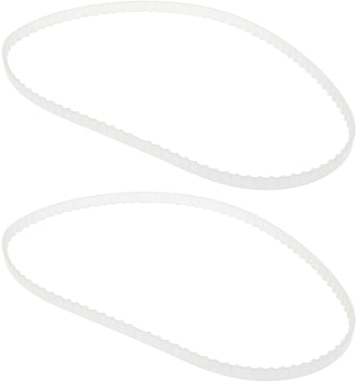 Dailygoods- Timing Belt 1.5M x 94 Tanden - Polyurethaan - 6mm Breedte - 2-Pack - Eenvoudig te Vervangen - Geschikt voor 8x14 Mini Draaimachines - Lathesnaar