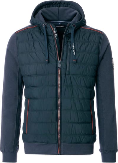 Casa Moda Expedition Vest Met Capuchon 444301200-108 Blauw - 3XL