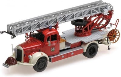Mercedes-Benz L3500 'Feuerwehr Bensheim' 1950 - 1:43 - Minichamps