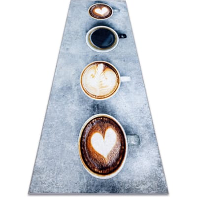 Kleden Rugsx ANDRE 33300 tapijt wasbaar Koffie, keuken, antisli 80x200 cm