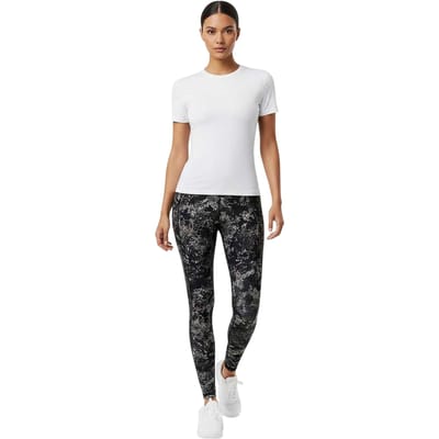 USA Pro Polyamide T-shirt voor dames (Wit)