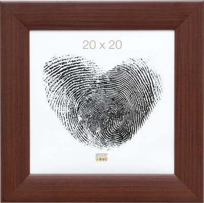 Deknudt Frames fotolijst S53GH7 - bruine houtkleur - hout - 20x20 cm