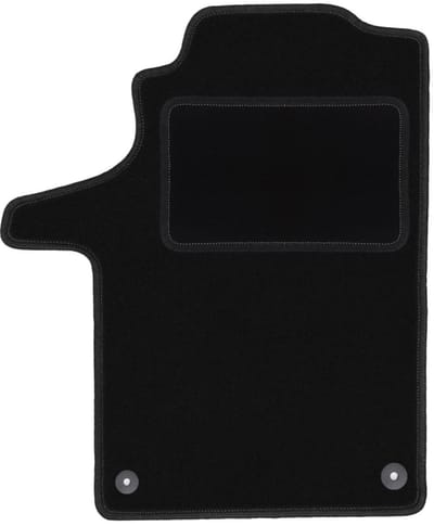 Bestuurdersmat zwart voor: Toyota Corolla Verso II 7-zits (2004-2009)
