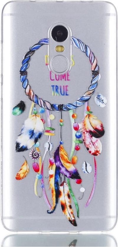 Shop4 - Xiaomi Redmi Note 4 Hoesje - Zachte Back Case Dromenvanger
