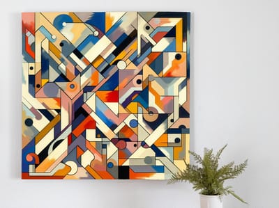 Kunstprint | Wanddecoratie | Canvas | 100 × 100 cm