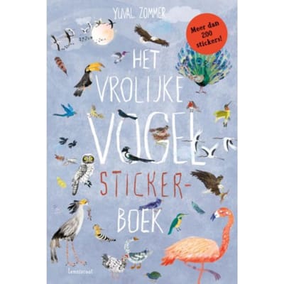 Het Vrolijke Vogel Stickerboek - Yuval Zommer