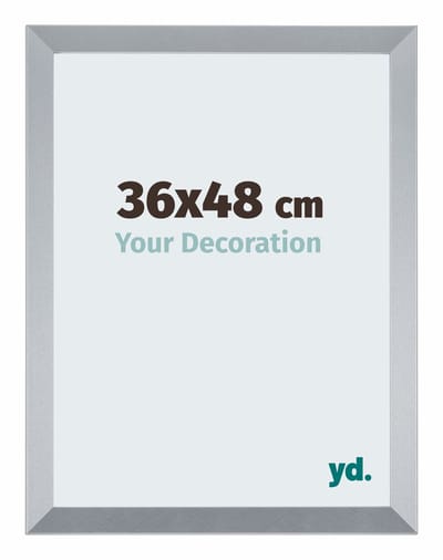 Your Decoration - Fotolijst 36x48 cm - MDF - Zilver Glans - Catania