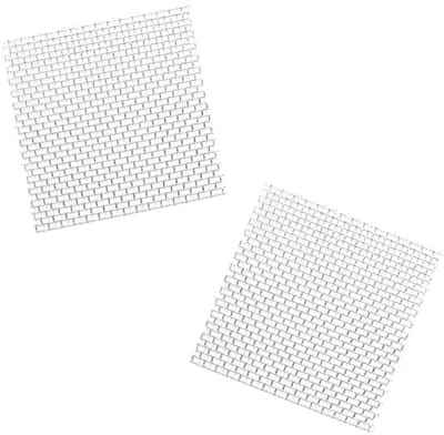 Mosmat 10 Stuks - Roestvrij Staal - 7x7cm - Geschikt voor Aquarium - Vistank - Ondersteunt Mos Groei - Aquariumgaas