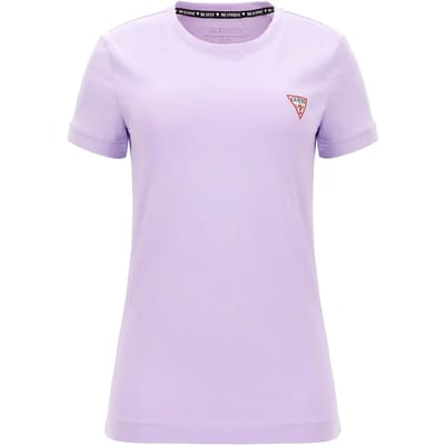 Dames-T-shirt met ronde hals Guess Mini Triangle