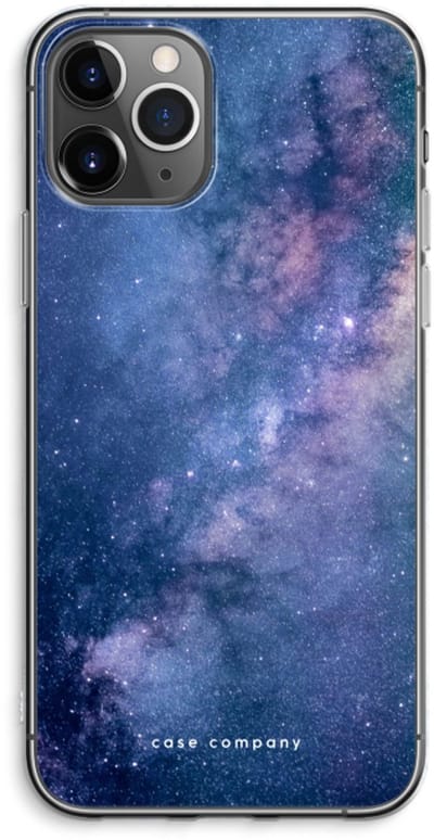 Case Company® - Hoesje geschikt voor iPhone 11 Pro Max hoesje - Nebula - Soft Cover Telefoonhoesje - Bescherming aan alle Kanten en Schermrand