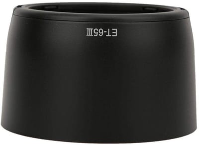 Dailygoods- Zonnekap Hoogwaardig Kunststof - Compatibel met EF 85mm f/1.8M SH-lens - Voorkomt Ongewenst Licht - Bescherming tegen Schade - Lichtgewicht 30 g - Stevige Montage - Lenskap